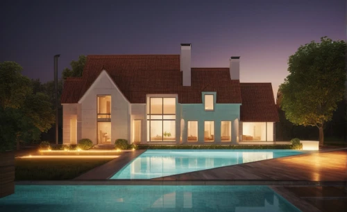 pool house,modern house,3d rendering,landscape lighting,villa,house shape,luxury property,luxury home,residential house,render,beautiful home,mid century house,home landscape,smart home,bendemeer estates,roof landscape,house silhouette,large home,private house,houses clipart,Photography,General,Natural