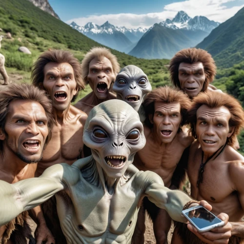 primitive people,neanderthals,ancient people,human evolution,aborigines,indigenous australians,the h'mong people,prehistory,papua,national geographic,primitive person,the blood breast baboons,paleolithic,neanderthal,aboriginal culture,non-human beings,papuan,air new zealand,island residents,maori,Photography,General,Realistic