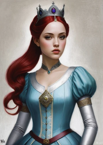 celtic queen,princess sofia,fantasy portrait,queen of hearts,fairy tale character,princess anna,princess crown,princess' earring,cinderella,diadem,fantasy woman,crown render,fantasy art,queen anne,tiara,fairytale characters,world digital painting,heart with crown,sterntaler,ariel,Illustration,Realistic Fantasy,Realistic Fantasy 07