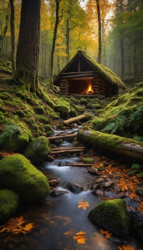 house in the forest,log home,the cabin in the mountains,germany forest,log cabin,summer cottage,wooden sauna,small cabin,wooden hut,fairy house,fairytale forest,home landscape,carpathians,wood doghouse,house in mountains,autumn camper,japan landscape,cottage,witch's house,bavarian forest,Photography,General,Fantasy