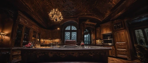 dark cabinetry,victorian kitchen,dark cabinets,cabinetry,ornate room,china cabinet,cabinets,cabinet,secretary desk,magic castle,dining room,billiard room,luxury bathroom,the throne,kitchen cabinet,the kitchen,peles castle,writing desk,apothecary,victorian,Photography,General,Fantasy