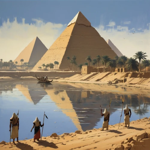 giza,ancient egypt,pyramids,the great pyramid of giza,egypt,khufu,ancient egyptian,eastern pyramid,nile,step pyramid,ancient city,karnak,egyptology,pharaohs,cairo,the cairo,ancient civilization,egyptians,nile river,pharaonic,Conceptual Art,Fantasy,Fantasy 10