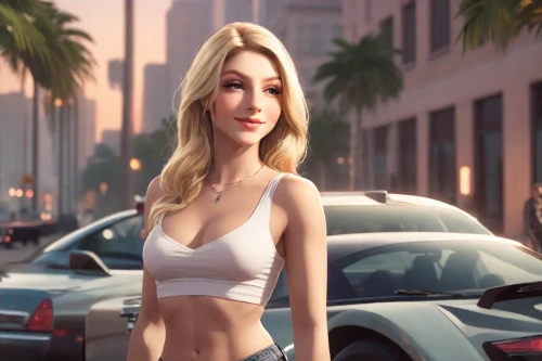 blonde woman,model s,porsche,car model,blonde girl,girl and car,sexy woman,see-through clothing,female model,barbie,sports bra,blond girl,tube top,cool blonde,sexy girl,abs,female runner,chrysler,white clothing,malibu,Photography,Cinematic