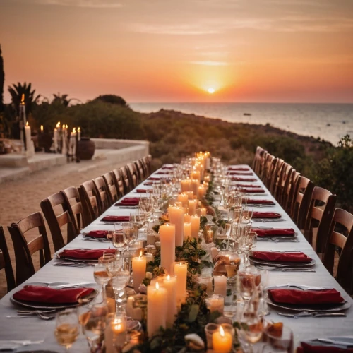 romantic dinner,candle light dinner,table setting,tablescape,table arrangement,place setting,holiday table,outdoor dining,beach restaurant,dinner for two,long table,sardinia,romantic night,dinner party,outdoor table,wedding banquet,fine dining restaurant,sicilian cuisine,exclusive banquet,candlelights,Photography,General,Cinematic