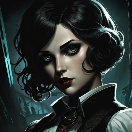 vampire woman,vampire lady,victorian lady,transistor,vesper,gothic portrait,widow,steampunk,vanessa (butterfly),fantasy portrait,dark portrait,katniss,game illustration,femme fatale,vampire,gothic woman,dark art,artemisia,dark angel,cg artwork,Conceptual Art,Fantasy,Fantasy 34