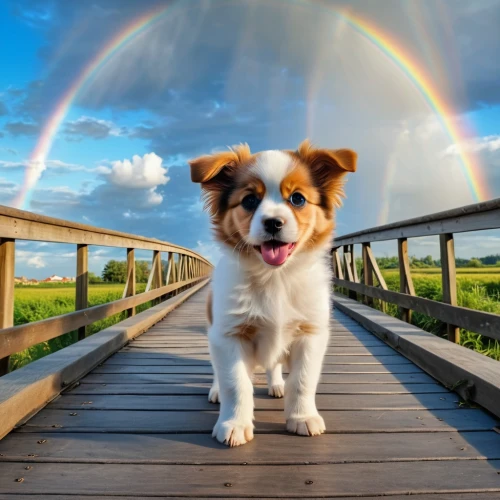 rainbow bridge,the pembroke welsh corgi,pembroke welsh corgi,cardigan welsh corgi,pet vitamins & supplements,miniature australian shepherd,welsh corgi pembroke,welsh corgi,rainbow background,welsh cardigan corgi,puppy shetland sheepdog,shetland sheepdog tricolour,australian shepherd,dog photography,icelandic sheepdog,corgis,dog shetland sheepdog,corgi,english shepherd,border collie,Photography,General,Realistic