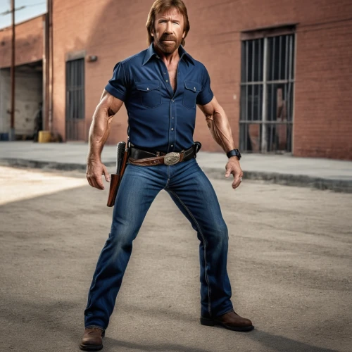 blue-collar,carpenter jeans,edge muscle,blue-collar worker,lincoln blackwood,brawny,macho,man holding gun and light,bodie,muscle man,strongman,gunfighter,brock coupe,muscle icon,beef rydberg,muscular build,chuck,colt,ginger rodgers,handyman,Photography,General,Realistic