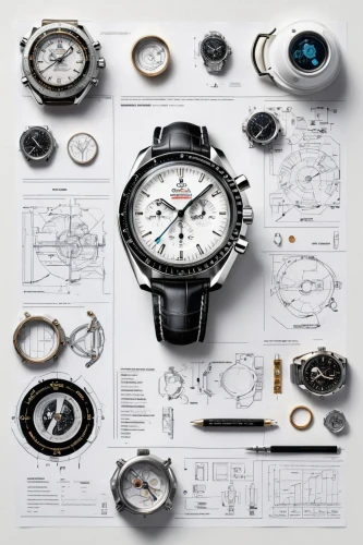 mechanical watch,watchmaker,chronometer,chronograph,men's watch,analog watch,timepiece,swatch watch,bearing compass,wristwatch,watch dealers,compasses,male watch,magnetic compass,open-face watch,watches,montblanc,swatch,flight instruments,clockmaker,Unique,Design,Knolling