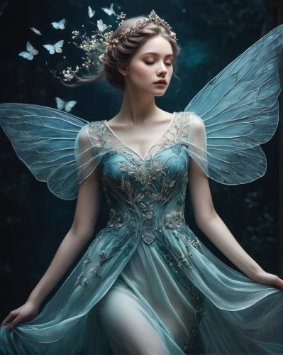 faery,faerie,fairy queen,fairy,fairy peacock,little girl fairy,fairy tale character,child fairy,rosa 'the fairy,rosa ' the fairy,fae,mazarine blue butterfly,blue butterfly,cinderella,garden fairy,water nymph,fairies aloft,blue enchantress,vintage fairies,fairies,Illustration,Realistic Fantasy,Realistic Fantasy 15