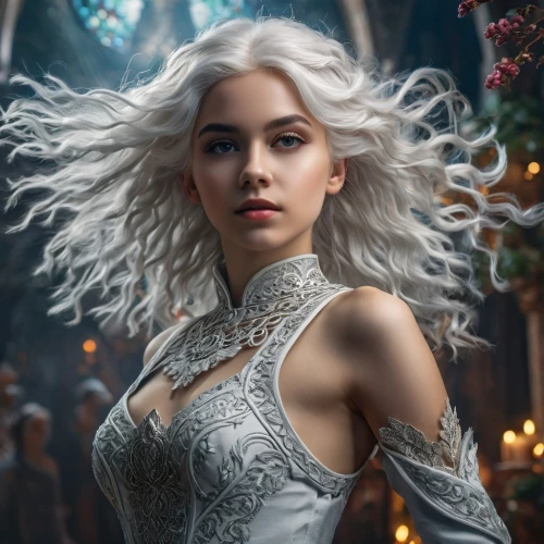 white rose snow queen,the snow queen,fantasy portrait,fantasy woman,cinderella,elsa,elven,suit of the snow maiden,the enchantress,fantasy picture,fairy tale character,ice queen,fantasy art,fairy queen,enchanting,rapunzel,full hd wallpaper,snow white,silver wedding,violet head elf,Photography,General,Fantasy