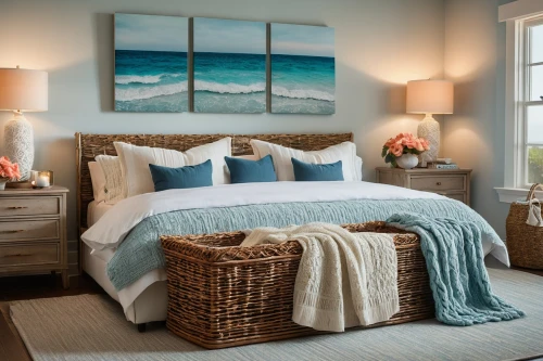 guest room,sandpiper bay,guestroom,beach house,coastal,baby room,great room,sleeping room,seaside country,ocean view,bed frame,beach furniture,bed linen,bedding,bedroom,turquoise wool,blue pillow,room newborn,decorates,modern decor,Photography,General,Fantasy