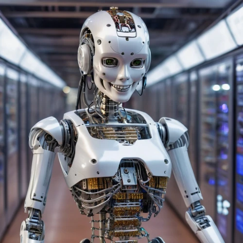 artificial intelligence,endoskeleton,chatbot,ai,chat bot,social bot,machine learning,cybernetics,c-3po,droid,cyborg,bot,robotics,humanoid,women in technology,bot training,robot,automation,robotic,terminator