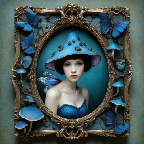 blue butterfly,mazarine blue butterfly,blue butterflies,blue butterfly background,art nouveau frame,faery,blue leaf frame,blue petals,faerie,art deco frame,fantasy portrait,blue enchantress,holly blue,ulysses butterfly,jasmine blue,cupido (butterfly),blue rose,victorian lady,blue violet,mirror in the meadow,Photography,Documentary Photography,Documentary Photography 29