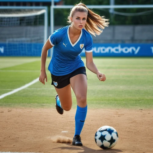 women's football,soccer player,sexy athlete,soccer kick,soccer,playing football,nutmeg,soccer ball,sports uniform,goalkeeper,soccer-specific stadium,attacking,concentrical,sports girl,playing sports,athletic,soccer cleat,individual sports,bluebird female,referee,Photography,General,Realistic