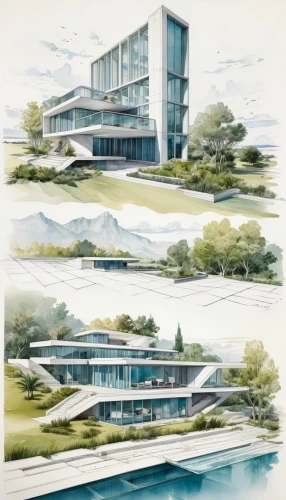 aqua studio,archidaily,house with lake,3d rendering,kirrarchitecture,dunes house,modern architecture,glass facade,contemporary,house by the water,futuristic architecture,school design,modern house,modern building,residential,architect plan,house drawing,japanese architecture,arq,villas,Unique,Design,Knolling