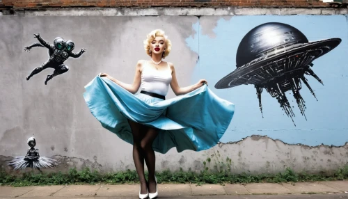 streetart,graf-zepplin,street artist,urban street art,street art,street artists,urban art,alice,graffiti art,ufo,photomanipulation,heliosphere,navi,photoshop creativity,conceptual photography,alice in wonderland,photo manipulation,flying girl,dali,girl with a dolphin,Conceptual Art,Graffiti Art,Graffiti Art 12