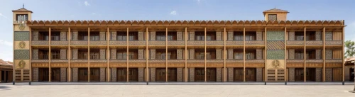 qasr al kharrana,qasr al watan,ibn tulun,quasr al-kharana,caravansary,islamic architectural,king abdullah i mosque,al nahyan grand mosque,caravanserai,ibn-tulun-mosque,persian architecture,build by mirza golam pir,wooden facade,qasr amra,nizwa,qasr azraq,al-askari mosque,city palace,iranian architecture,grand master's palace,Architecture,Commercial Building,European Traditional,Mudéjar Fusion