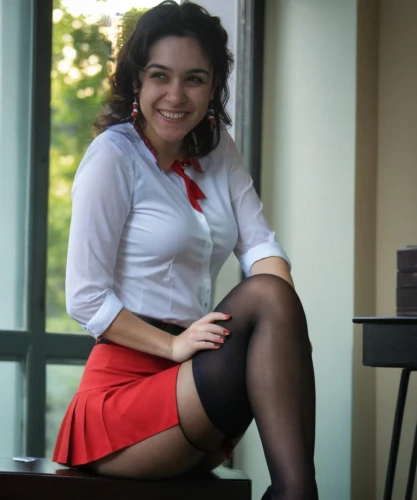 social,secretary,pencil skirt,school skirt,business girl,on a red background,book,businesswoman,adelita,kamini kusum,kamini,business woman,candela,pin-up model,school uniform,office worker,red skirt,catarina,sitting on a chair,pin-up