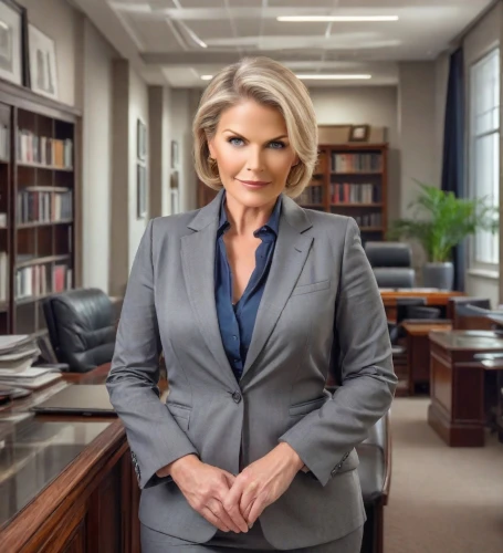 attorney,business woman,secretary,businesswoman,rose woodruff,lawyer,trisha yearwood,law and order,real estate agent,senator,barrister,female doctor,television character,official portrait,portrait of christi,business angel,evil woman,business women,governor,ceo,Photography,Realistic