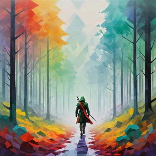 forest background,wander,forest path,watercolor arrows,forest walk,link,the wanderer,wanderer,forest,forest man,mobile video game vector background,forest of dreams,free wilderness,autumn forest,forests,the forest,the forests,wilderness,fallen colorful,world digital painting,Illustration,Vector,Vector 07
