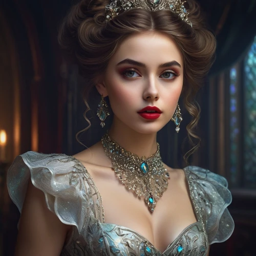 victorian lady,cinderella,romantic portrait,fantasy portrait,gothic portrait,fairy tale character,ball gown,enchanting,filigree,fantasy art,victorian style,romantic look,mystical portrait of a girl,elsa,diadem,bridal jewelry,elegant,embellished,lady of the night,fairy queen,Photography,Documentary Photography,Documentary Photography 26