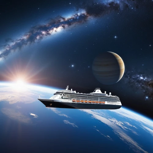 galaxy express,passenger ship,satellite express,space tourism,ship travel,heliosphere,flagship,star ship,sea fantasy,cruise ship,orbiting,troopship,ship traffic jams,globetrotter,ship traffic jam,ship releases,space voyage,voyager,blue planet,exoplanet,Photography,General,Realistic