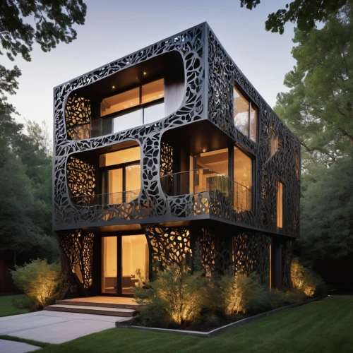 cubic house,modern architecture,cube house,lattice windows,modern house,frame house,timber house,jewelry（architecture）,house in the forest,eco-construction,building honeycomb,honeycomb structure,danish house,wooden house,modern style,glass facade,dunes house,beautiful home,tree house,arhitecture,Photography,Fashion Photography,Fashion Photography 05