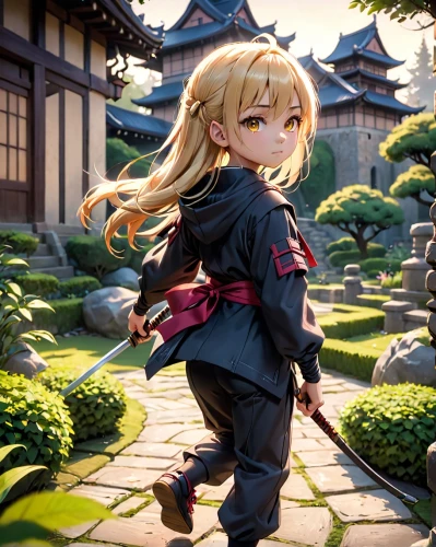 meteora,yang,mukimono,kimono,martial arts uniform,sakura background,japanese sakura background,nori,samurai,rokuon-ji,poi,sensei,dusk background,uruburu,kayano,kenjutsu,kimonos,tsukemono,koto,hanbok,Anime,Anime,Cartoon