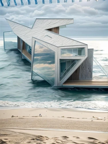 cube stilt houses,beach hut,lifeguard tower,cubic house,beach house,floating huts,stilt house,inverted cottage,beachhouse,dunes house,coastal protection,summer house,beach huts,beach furniture,mirror house,frame house,beach tent,stilt houses,beach restaurant,cube house