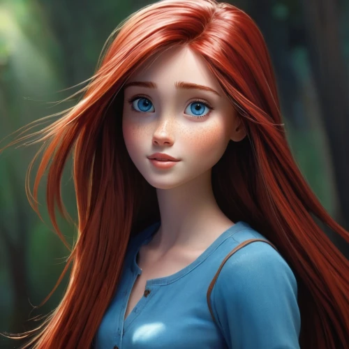 princess anna,merida,rapunzel,ariel,elsa,red-haired,redhead doll,fairy tale character,cinnamon girl,disney character,cute cartoon character,fae,redheads,girl portrait,clary,princess sofia,violet head elf,redhair,mystical portrait of a girl,elf,Illustration,Black and White,Black and White 08