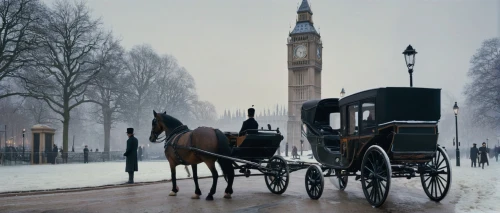 john atkinson grimshaw,westminster palace,carriage,london,horse-drawn carriage,city of london,horse carriage,horse drawn carriage,the victorian era,carriages,downton abbey,winter service,snow scene,carriage ride,mode of transport,ceremonial coach,great britain,united kingdom,monarch online london,stagecoach,Photography,General,Natural