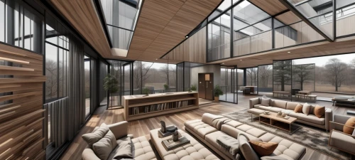 timber house,modern living room,wooden windows,loft,the cabin in the mountains,wooden beams,3d rendering,interior modern design,wood deck,dunes house,daylighting,luxury home interior,folding roof,cubic house,wooden house,wooden sauna,living room,penthouse apartment,chalet,wooden roof