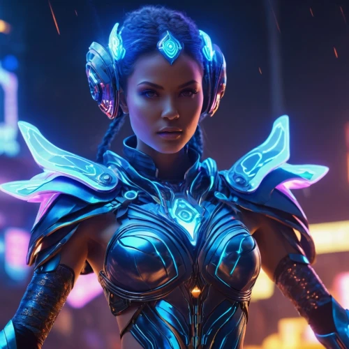 symetra,nova,alien warrior,blue enchantress,jaya,show off aurora,nebula guardian,neottia nidus-avis,cg artwork,fantasia,female warrior,goddess of justice,avatar,archangel,zodiac sign libra,aura,monsoon banner,venera,andromeda,gara,Photography,General,Realistic