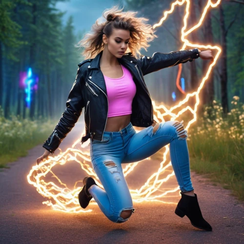 electrified,electric,lightpainting,electricity,lightning bolt,light painting,light trail,electric charge,neon arrows,neon lights,electric power,neon body painting,electric arc,high voltage,photoshop manipulation,lightning,light paint,electric guitar,drawing with light,electrictiy,Photography,General,Realistic
