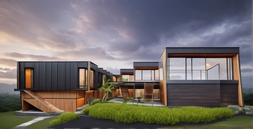 cube stilt houses,modern house,landscape design sydney,landscape designers sydney,cubic house,modern architecture,cube house,floating huts,dunes house,corten steel,garden design sydney,grass roof,smart house,3d rendering,shipping containers,eco-construction,roof landscape,smart home,mid century house,timber house,Photography,Black and white photography,Black and White Photography 01