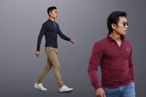 men clothes,male model,long-sleeved t-shirt,uniqlo,men's wear,man's fashion,fashion vector,advertising clothes,walking man,standing walking,polo shirt,stand models,polo shirts,male poses for drawing,3d model,boy model,pedestrian,asian semi-longhair,jeans background,people walking,Photography,General,Realistic