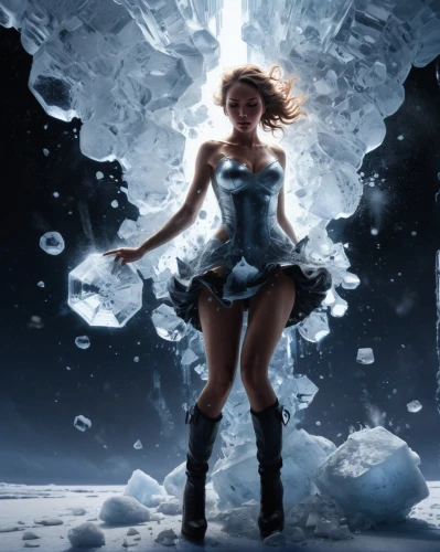 ice princess,ice queen,lindsey stirling,icemaker,ice crystal,artificial ice,crystalline,ice ball,frozen ice,the snow queen,ice hotel,water glace,ice floe,ice cave,ice,ice wall,ice castle,ice planet,winterblueher,ice floes,Conceptual Art,Fantasy,Fantasy 11
