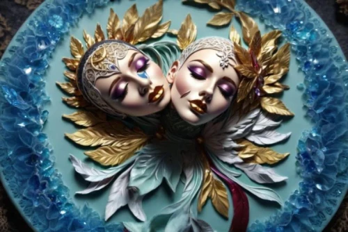 enamelled,venetian mask,vintage ornament,mirror of souls,decorative plate,wood angels,jesus in the arms of mary,decorative art,bodypainting,wood carving,glass painting,porcelain dolls,wood art,cuckoo clocks,altar clip,wall plate,decorative frame,the carnival of venice,on wood,day of the dead frame