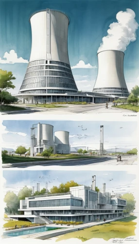 nuclear power plant,thermal power plant,cooling towers,nuclear power,nuclear reactor,cooling tower,lignite power plant,power plant,powerplant,autostadt wolfsburg,coal fired power plant,coal-fired power station,seroco,rwe,combined heat and power plant,power station,power towers,chernobyl,heavy water factory,and power generation,Unique,Design,Infographics