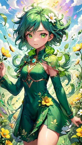 spring leaf background,flora,spring background,fae,lilly of the valley,flower background,emerald,dryad,floral background,lily of the field,incarnate clover,rusalka,marie leaf,clovers,anahata,flower fairy,background ivy,forest clover,tiki,clover blossom,Anime,Anime,General