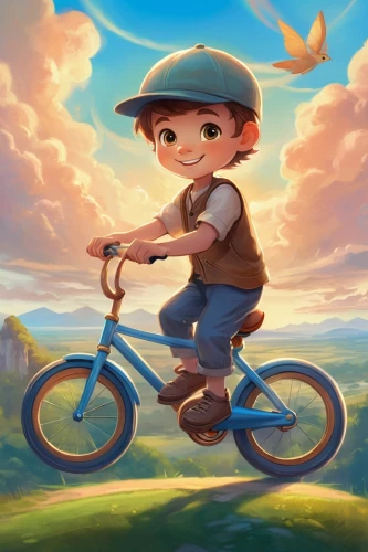 bicycle,bicycling,bicycle riding,bike kids,cyclist,cycling,bicycle ride,biking,bycicle,bmx,bicycle part,bicycle mechanic,racing bicycle,artistic cycling,bike,children's background,bicycles,velocipede,kids illustration,tricycle,Illustration,Realistic Fantasy,Realistic Fantasy 01