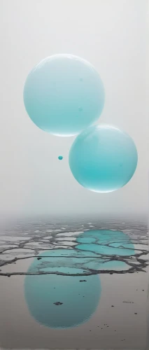 spheres,cloud mushroom,panoramical,floats,acid lake,orb,vapor,virtual landscape,raincloud,pond lenses,floating islands,flotation,uranus,floating island,cloud play,futuristic landscape,ufo,dango,cyan,mist,Conceptual Art,Graffiti Art,Graffiti Art 11