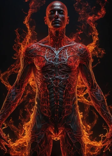 human torch,root chakra,neon body painting,muscular system,human body anatomy,cyborg,red super hero,fire background,bodypainting,fire dancer,fire artist,3d man,electro,fire devil,vitruvian man,the human body,anatomical,red lantern,human anatomy,circulatory system,Photography,General,Fantasy