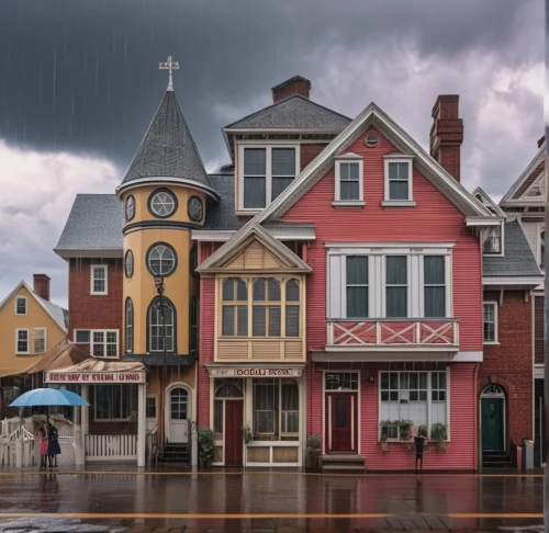 row houses,wooden houses,houses clipart,row of houses,beautiful buildings,half-timbered houses,house insurance,victorian house,old houses,serial houses,townhouses,provincetown,crooked house,maine,mackinac island,victorian,saint john,houses,baltimore,ohio paint street chillicothe,Photography,General,Realistic