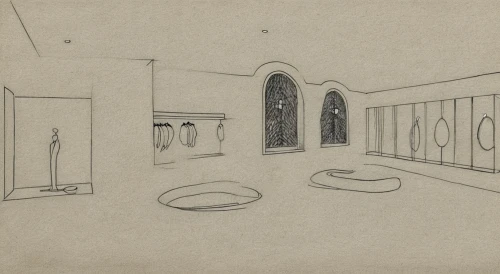 laundry shop,garment,interiors,sheet drawing,chamber,shopwindow,vintage drawing,display window,storefront,caravansary,store fronts,caravanserai,rooms,king abdullah i mosque,frame drawing,changing rooms,empty interior,abbaye de belloc,line drawing,exhibit,Design Sketch,Design Sketch,Pencil