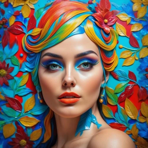 bodypainting,bodypaint,body painting,fairy peacock,neon body painting,psychedelic art,boho art,oil painting on canvas,peacock,art painting,fantasy art,colorful background,fantasy portrait,body art,flower art,blue peacock,colorful floral,oil painting,flower painting,artist color