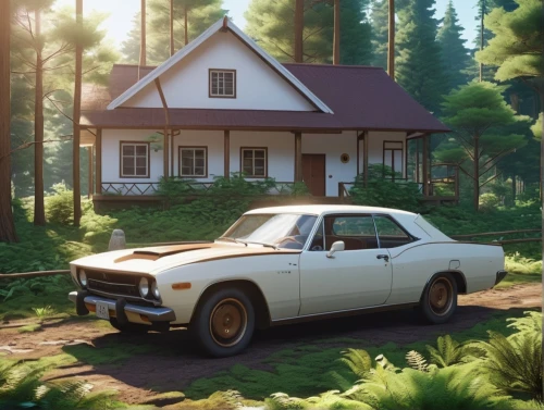 dacia,gaz-21,lada,rural,datsun 510,volvo 140 series,station wagon-station wagon,volga car,retro car,retro vehicle,volvo 164,house in the forest,volga,dacia 1300,pontiac ventura,volvo,river pines,dacia duster,volvo 440,pontiac,Photography,General,Realistic