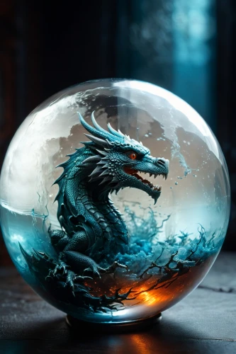 glass sphere,dragon of earth,crystal ball-photography,dragon,painted dragon,dragon design,black dragon,wyrm,dragon li,crystal ball,basilisk,chinese water dragon,dragons,glass ball,dragon fire,waterglobe,fire breathing dragon,water creature,lensball,3d fantasy,Photography,Artistic Photography,Artistic Photography 06