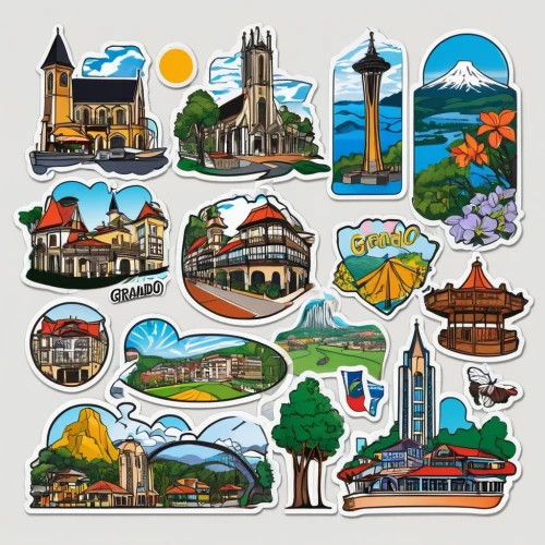 houses clipart,clipart sticker,motif,bacharach,icon set,münsterland,postage stamps,fairy tale icons,rhineland palatinate,stickers,freiburg,czechia,city cities,wall calendar,nebellandschaft,coats of arms of germany,paris clip art,stamp collection,usa landmarks,bavaria,Unique,Design,Sticker