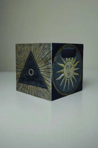 magnetic compass,card box,yantra,constellation pyxis,all seeing eye,mosaic tealight,three dimensional,wood blocks,box set,three-dimensional,cube surface,metatron's cube,3d object,polarity,klaus rinke's time field,magnetic field,3-fold sun,index card box,kinetic art,enamelled,Pure Color,Pure Color,Light Gray